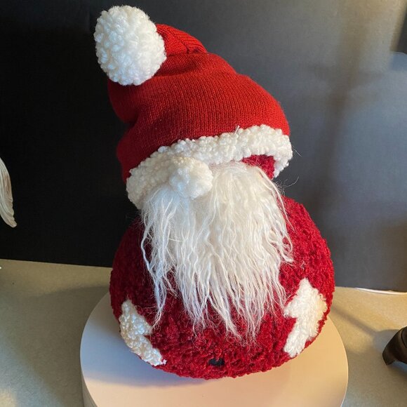 Pottery Barn Cozy Knit Santa Gnome Decor – Approx. 12” Tall - Picture 1 of 10
